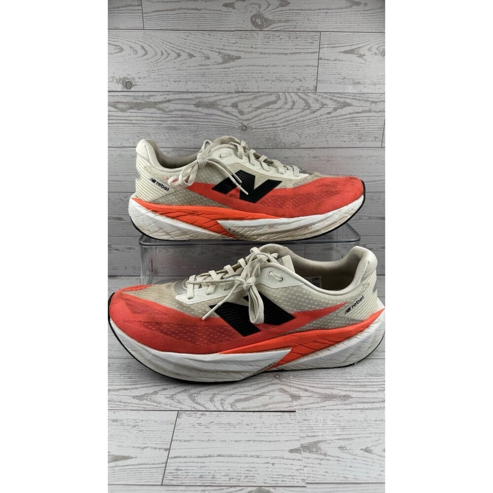 New Balance FuelCell Rebelv5 'Urgent Red' Men’s Size 11.5 D MFCXLV5 Running #599